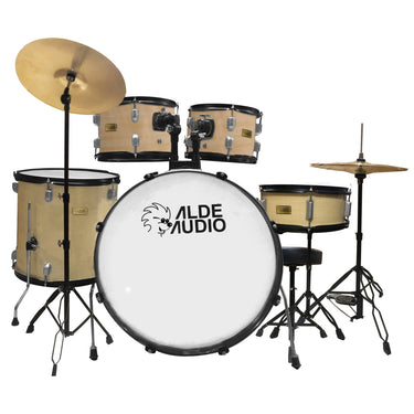 Bateria Alde Audio Drumset5 Na 5 Piezas Natural
